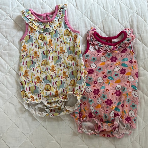 Zutano Other - Zutano Ruffle Onesies Bundle